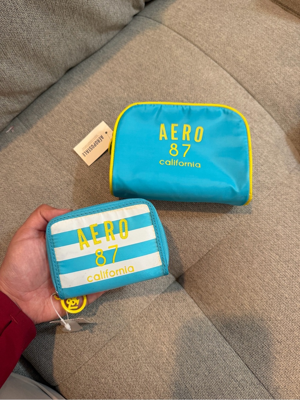 NWT Vintage Aeropostale Wallet and Pouch